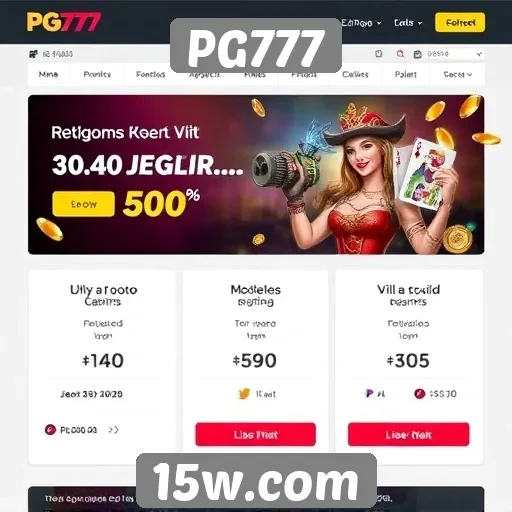 Ofertas de bônus e promoções disponíveis no PG777